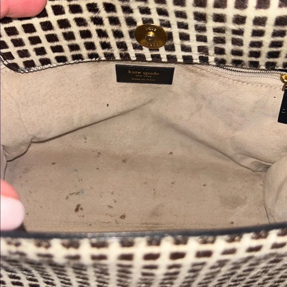 Vintage Kate Spade pony hair handbag - Picture 3 of 3